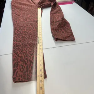 Joe's The Charlie Ankle Jean Women 31 Brown Stretch Leopard High Rise Skinny Leg thumbnail 12