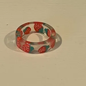 4 Resin Dings of Lemons, Watermelons and Dried Flowers thumbnail 7