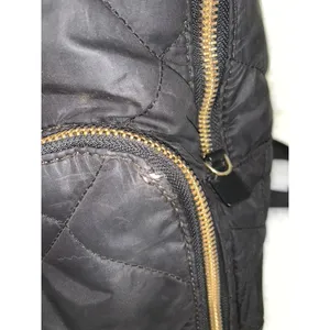Kate Spade Quilted Nylon‎ Backpack Black Adjustable Straps Women's Bag thumbnail 3