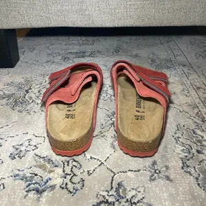Birkenstock Uji Nubuck-Suede Leather in Sienna Red thumbnail 8