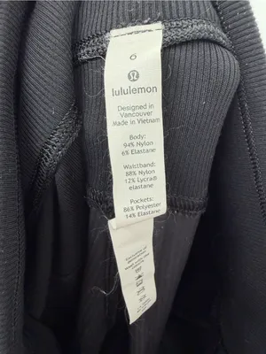 Lululemon Dance Studio Jogger 29 Black Women Size 6 Swift Pants W5BPJS thumbnail 9