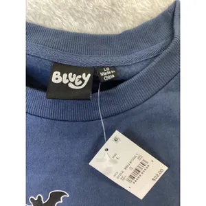 Bluey‎ Halloween Booey Skeleton Navy Blue Sweatshirt Large BBLUK72MLC NWT…… thumbnail 3