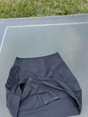 Athleta‎ Brooklyn Skort Skirt size 4 black sports tennis summer beach athletic thumbnail 8