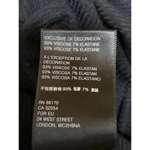 Free People Women's Black Long Sleeve Open Back Tunic Boat Neck Blouse Top Sz M thumbnail 4