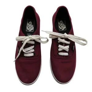 Vans Classic Low Top Skate Shoes Maroon Burgundy Sneakers Size 7.5 thumbnail 3
