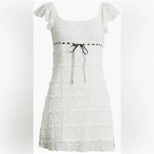 All in Favor Flutter Sleeve Lace Minidress, Size Small, $59 thumbnail 5