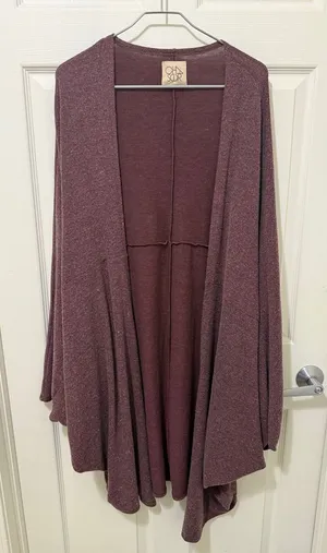 CHASER OVERSIZED M/L Plum Jacket. thumbnail 1