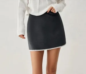 Commence dark gray mini skirt size S thumbnail 1
