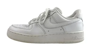 Nike Air Force 1 Women's White Low Top Lace Up Athletic Sneakers Shoes Size 7 thumbnail 1