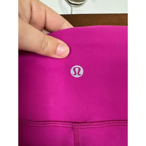 Lululemon Wunder Train High-Rise Tight 25 Ripened Raspberry Pink Leggings Size 8 thumbnail 5