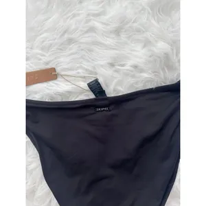 Skims Signature Swim Dipped Mid Coverage Bikini Bottom Onyx Size Small thumbnail 7