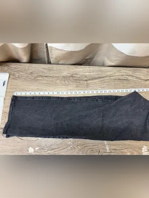 Madewell washed black The Perfect‎ Vintage Wide-Leg Jean size 26 thumbnail 5