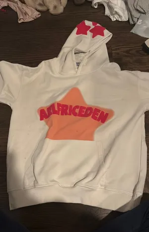 Aelfric Eden Hoodie Pink Cream Star medium thumbnail 1