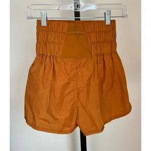 Free People Movement The Way Home Shorts XS Gold thumbnail 2