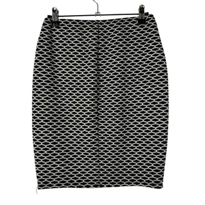 Joe B by Joe Benbasset‎ Black & White Printed Knit Pencil Skirt S thumbnail 2
