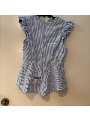 TOME
Flutter Sleeve Top Blue Size 8 thumbnail 5