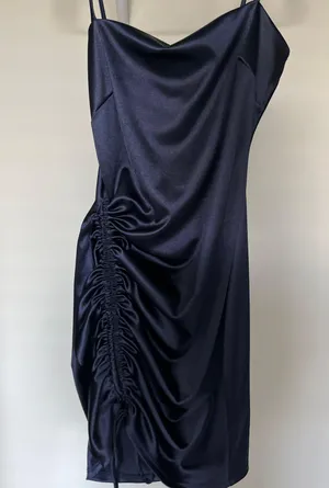 Windsor satin mini dress thumbnail 1