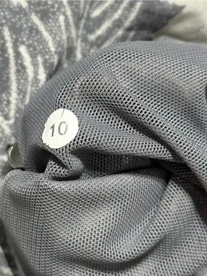 lululemon athletica Women’s Size 10 Gray Floral Printed Athletic Tracker Shorts thumbnail 4