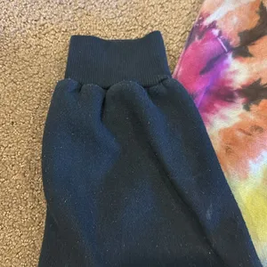Six/Fifty Tie Dye Hoodie & Sweatpants Set Black Multicolor Size L NWT thumbnail 8