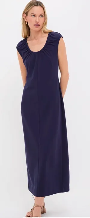 New With Tags Tuckernuck Pomander Place Navy Paula Knit Dress Sz S thumbnail 1
