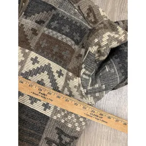 Woolrich Womens Sz L Aztec Southwestern Hooded Coat Jacket Full Zip Wool Blend thumbnail 7