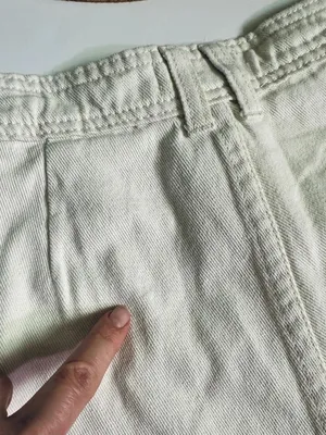 Los Angeles Sixty-Six Y2K Cargo Denim Shorts Utility Pocket Buckle Detail NWT thumbnail 6