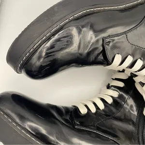 Rocket Dog lace-up combat moto boots Size 10 thumbnail 10
