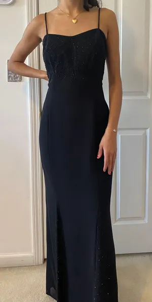 Long Black Prom / Formal Dress thumbnail 1