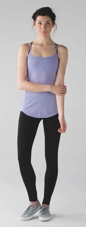 Lululemon Lighten Up Tank Lilac Blurry Belle Multi Deep Zinfandel Size 6 thumbnail 1