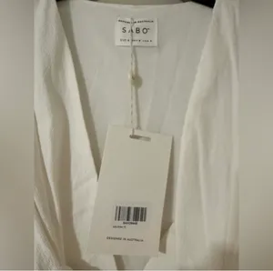 Sabo Mini Dress White thumbnail 4
