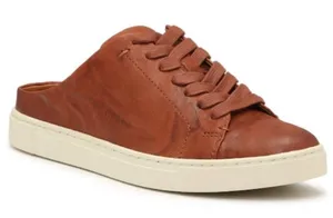 Frye‎ Ivy low lace mule leather sneakers size 9.5 thumbnail 1