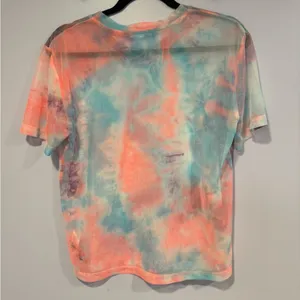 Socialite Lover‎ era mesh blue and pink tshirt thumbnail 3