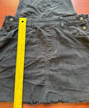 Corduroy American Eagle Skirt Overalls thumbnail 7