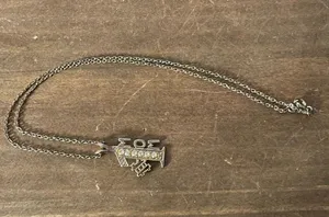 Vintage #1 Mom pendant necklace thumbnail 1