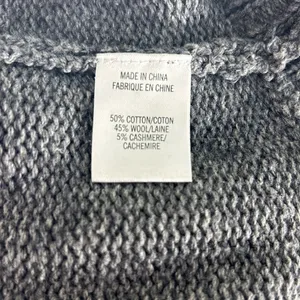 THEORY‎ Size S Sal B Woodstock Turtle Neck Sweater Gray EUC Wool Blend thumbnail 9