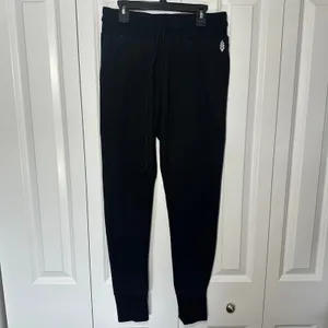 Free‎ People Movement Sunny Skinny Sweatpants Black Joggers Womens Small Cotton thumbnail 2
