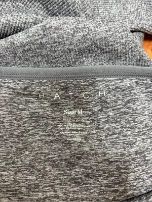 HATCH The Body Rib Unitard in heather grey one piece M thumbnail 11