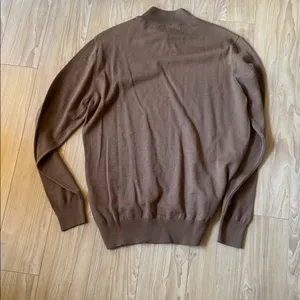 Brown Turtleneck Sweater for Women thumbnail 3