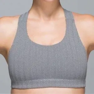 Lululemon Gray  Sports Bra thumbnail 1
