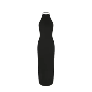 New Skims Cloud Maxi Dress onyx Small thumbnail 2