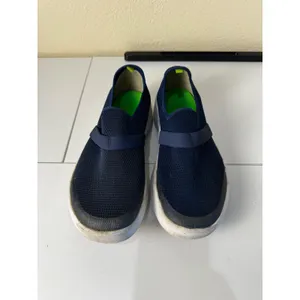 Oofos OOmg Mesh Low Shoe Women‎ 9.5 Navy Blue Recovery Slip On Walking Sneaker thumbnail 2