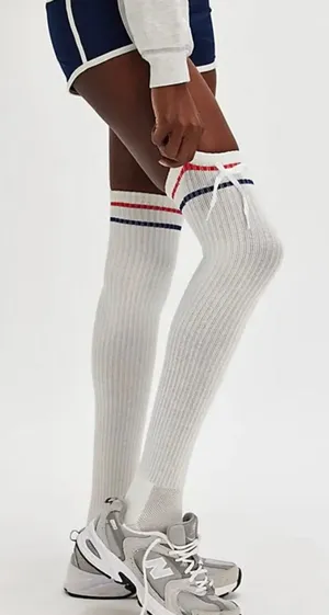 Free People Movement Foul Shot Knee-High Socks NWT OS thumbnail 1