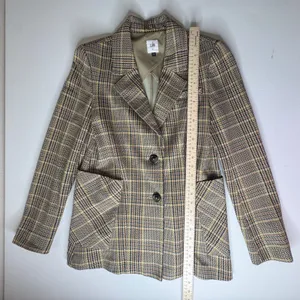 Cabi Pastime Plaid Blazer Jacket Size 4 Academia Career Business Fall‎ Preppy thumbnail 8