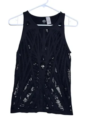 Alo Yoga Vixen Fitted Muscle Tank Top thumbnail 1