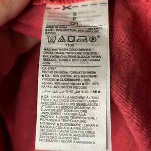 Bohochic Peasant Old Navy Brick Red Long Sleeve Tunic Shirt Dress Women’s Small thumbnail 5