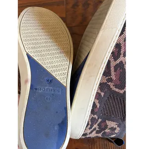 Rothy’s Leopard Knit High Top Slip-On Sneakers Women’s 6.5 thumbnail 8