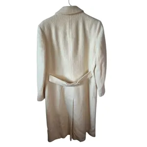 Pendleton Women's Long Wool Overcoat Beige Double-Breasted Size M Standa… thumbnail 2