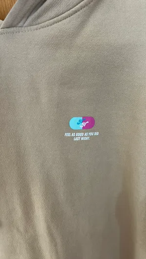 Hangover hoodie Gray Size M thumbnail 3
