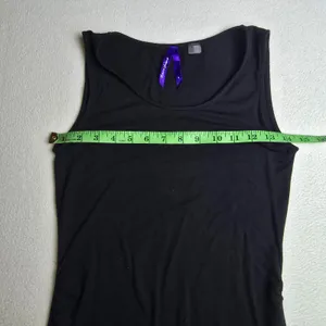Seraphine Black Ruched Side‎ Maternity Bodycon Midi Dress Sleeveless Small thumbnail 6