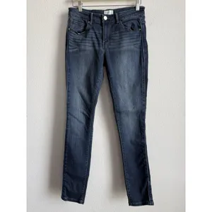 BKE Payton Skinny Jeans 28x31.5 Dark Wash Comfort Stretch Mid Rise Buckle Indie thumbnail 4